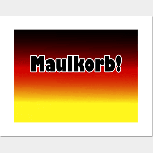 MAULKORB / ZENSUR / FREIHEIT Posters and Art